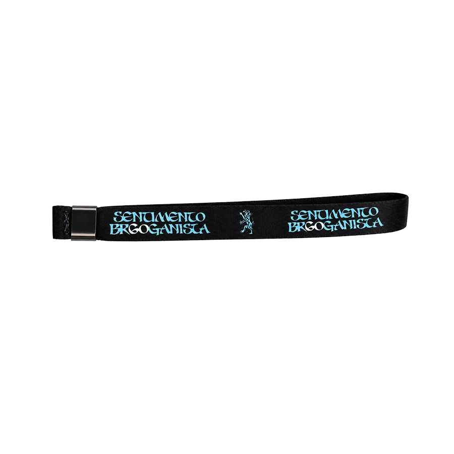 PULSEIRA TELA "SENTIMENTO BR60GANISTA"